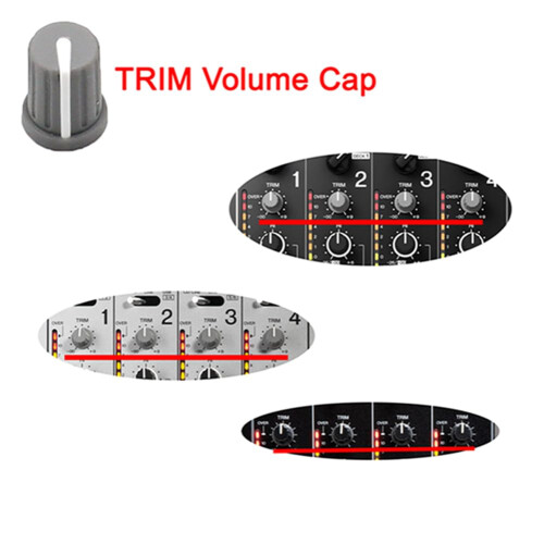 4pcs Grey Mixer Knobs Replacement for Pioneer DJ Controller – Durable Trim Knobs with Precise Grip Control 1