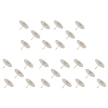 25PCS Paper Parasol 60Cm Beach Umbrella White DIY Umbrella Photography Props for Baby Shower Party Wedding