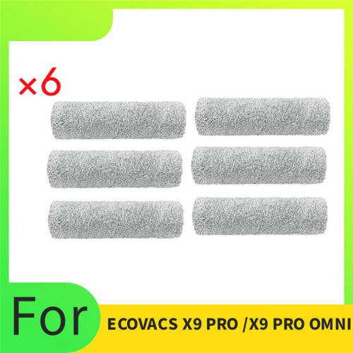 6 Pcs Roller Rag for  X9 PRO /X9 PRO OMNI Sweeper Accessories 1