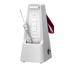 Pink Mechanical Metronome for Piano Violin Guzheng with Steady Tempo Control and Visible Beat Indicator