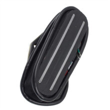 Black Silver Electric Guitar Bridge Humbucker Pickup with Low Noise and Clear Balanced Tone