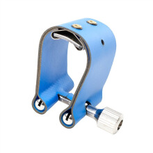 Alto Saxophone Ligature PU Leather Secure Reed Grip Durable Design for Standard Alto Sax Mouthpiece