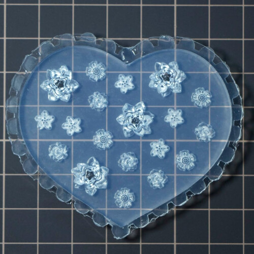 Silicone Nail Art Mold for DIY Decoration, Reusable Relief Pattern Template with Sharp Detail 2