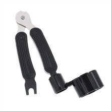 3 in 1 Guitar String Winder and Cutter Set for Fast String Changing, Safe Pin Removal, Acoustic Electric