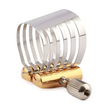Stainless Steel Saxophone Ligature Clip with Stable Tone Control, Durable Metal, Adjustable for Alto and Tenor