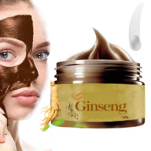 Korean Ginseng Peel Off Face Mask 1pcs for Deep Pore Cleansing and Blackhead Removal, Skin Tightening Formula