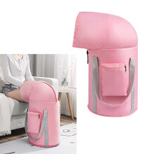 Foldable Foot Bath Basin with Thermal Insulated Cover, Large Capacity Collapsible Foot Spa Tub for Home and Travel
