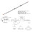 MGN9 500mm Linear Rail, 9x6.5mm, C1.86kN Steel 2