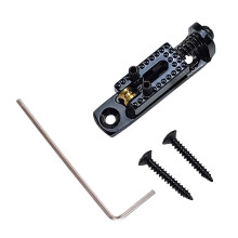 Roller Saddle Guitar Bridge for Electric Guitar, Smooth String Movement, Better Tuning Stability, Metal Upgrade Kit with Screws and Wrench
