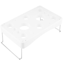 ABS White Cake Nozzle Holder 29.3x18.3x3.8cm