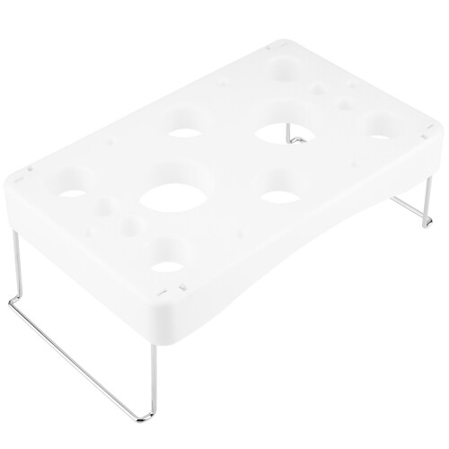 ABS White Cake Nozzle Holder 29.3x18.3x3.8cm