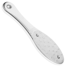 Stainless Steel Foot File and Callus Remover for Dead Skin, Washable Reusable Pedicure Tool for Smooth Feet