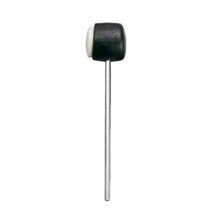 Stainless Steel Double Sided Bass Drum Beater with Felt and Rubber Head for Balanced Power