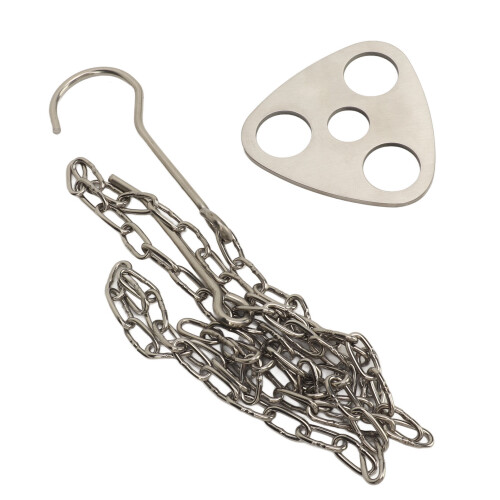 Portable Stainless Steel Tripod Grill