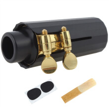 Tenor Saxophone Mouthpiece Kit 106mm with Cap and Ligature Ready‑to‑Play Set for Practice