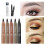 Micro Tip Eyebrow Pen Long Lasting Waterproof Eyebrow Pencil Smudge Proof Precision Makeup 5ML 2