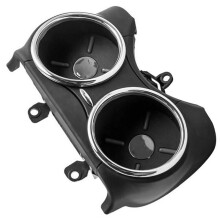 Car Cup Holder Black Dual Bracket Drink Bottle Hold 21968004149051 for W219 C219 CLS500 CLS63 2006-2011