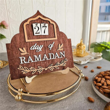 Eid Mubarak Countdown-Kalender 2026 - Ramadan-Adventskalender für Islamische Geschenke und Dekorationen