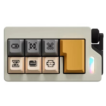 Nieuw M7Pad Draadloos Mechanisch Toetsenbord met Dubbele Modus, Aanpasbare Sneltoetsen, Toetsenbord Ondersteunt BLE5.0 C