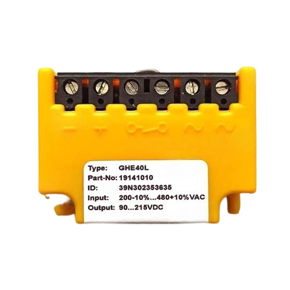 Rectifier Models Ghe40l - High Efficiency And Safety Standards 6033241093818