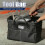 Bolsa para Ferramentas de 33 cm (13 Polegadas), Organizador de Ferramentas Domésticas com Boca Larga e Base Resistente para Armazenamento. 7