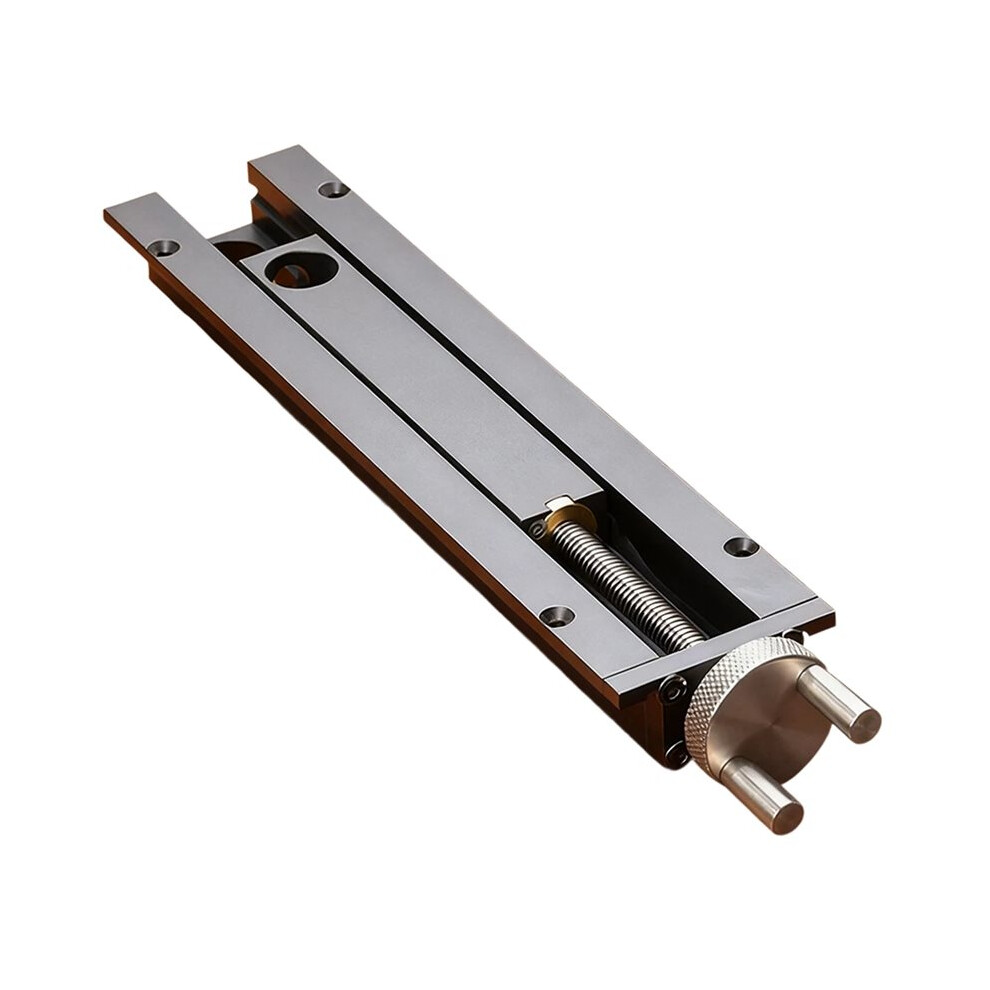 Woodworking Quick Shift Inertial Bench Tail Vise Clamp, 0-110Mm Stroke 20Mm Table Hole,Stable Carpentry Bench Clamp 6033241014608