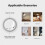 Tuya Zigbee  Scene  Rotary Button Wireless Remote Control Light RGB Dimmable Adjustable 5 Actions Scenarios 5
