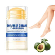 60% Urea Foot Cream for Cracked Heels, Deep Hydration Heel Balm for Dry Feet, Knees, Elbows