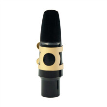 Alto Saxophone Mouthpiece Set, Durable Bakelite with Metal Ligature, Reed and Cap Replacement Kit