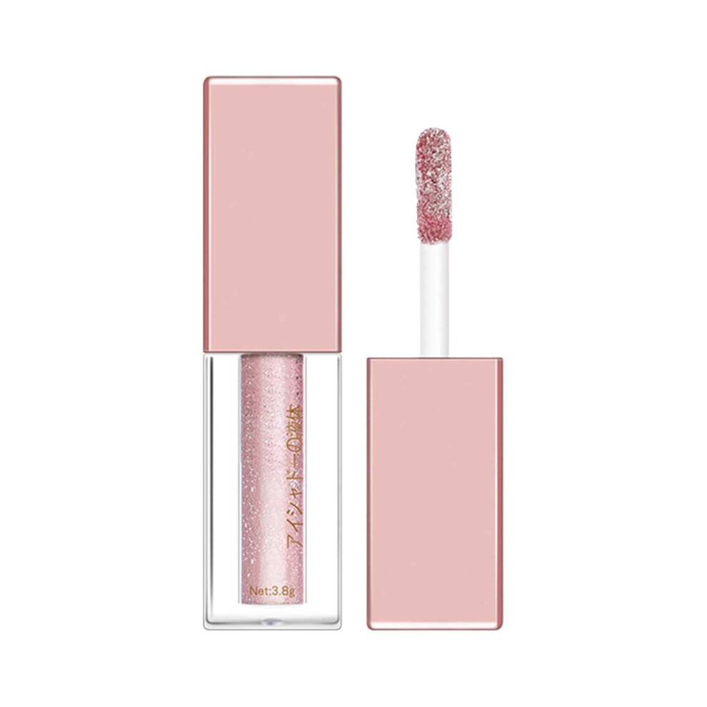 Waterproof LongLasting Liquid Glitter Eyeshadow, Quick Dry Shimmer Eye Makeup for Women 3.8ml