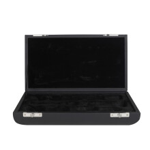 Compact Durable PU Oboe Case Bag with Secure Closure and Stylish Black Design for Easy Storage