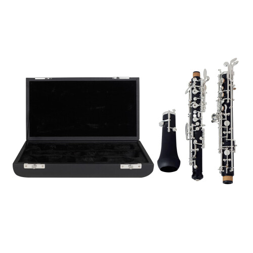 Compact Durable PU Oboe Case Bag with Secure Closure and Stylish Black Design for Easy Storage 1