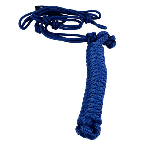 Horse Rope Halter Multi Knots Adjustable Safe Wearable Training Equipment Blue 1
