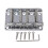 4 String Bass Bridge Replacement Adjustable Saddle Design Vintage Style Durable Metal Construction 2