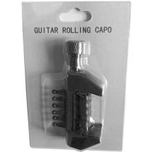 Guitar Capo with Individual String Control, Adjustable Rolling Capo for Acoustic and Electric Guitar