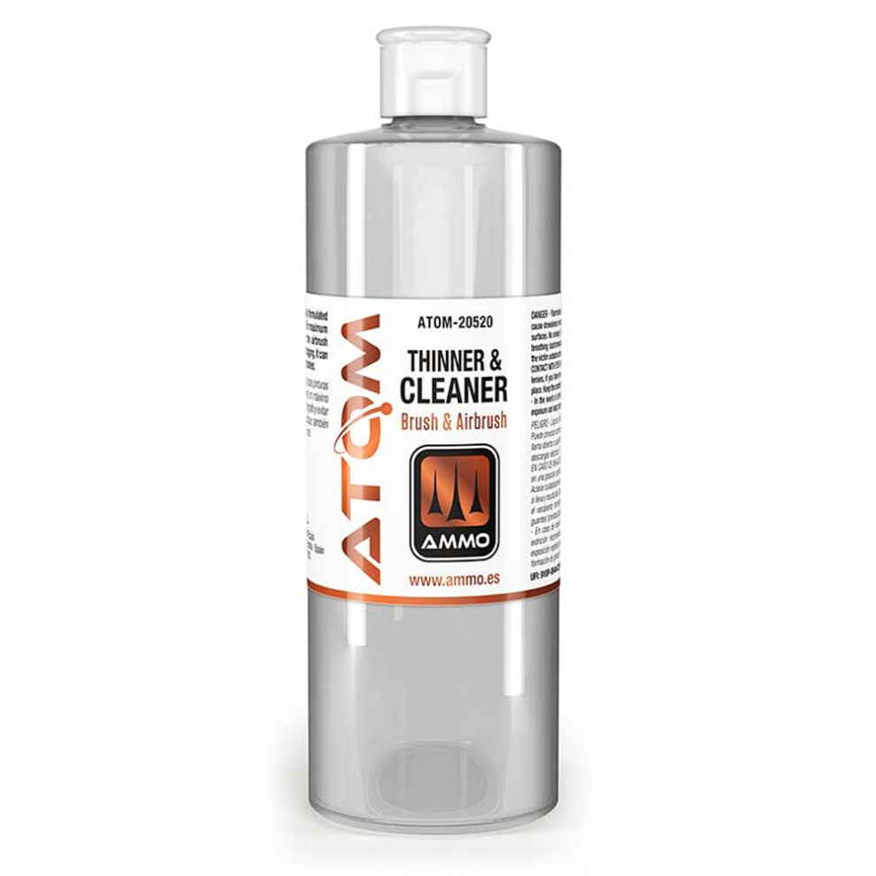 Mig Atom Thinner & Cleaner (Brush & Airbrush) 400Ml - Ammo By 20520