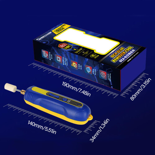 Professional Phone Screen Glue Remover with Quick Adhesive Removal and Precision Control for Technicians 2