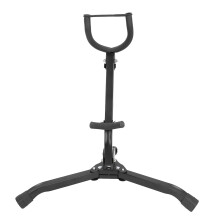 Adjustable Foldable Saxophone Stand for Alto Tenor, Metal Holder with Soft Rubber Protection and Stable Support