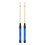Drum Brushes Bamboo Drum Sticks with ABS Handle, Smooth Grip Control, Lightweight Blue Percussion Pair 1