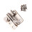 Tool Free Installation Left Hand Stainless Steel Lock-Medium 1