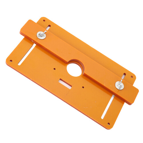 Router Table Plate, Engineering Plastic, 1 Set 1
