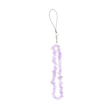 Beaded Crystal Lanyard for Women Stylish Wrist Strap with Cute Charm and Secure Key Attachment