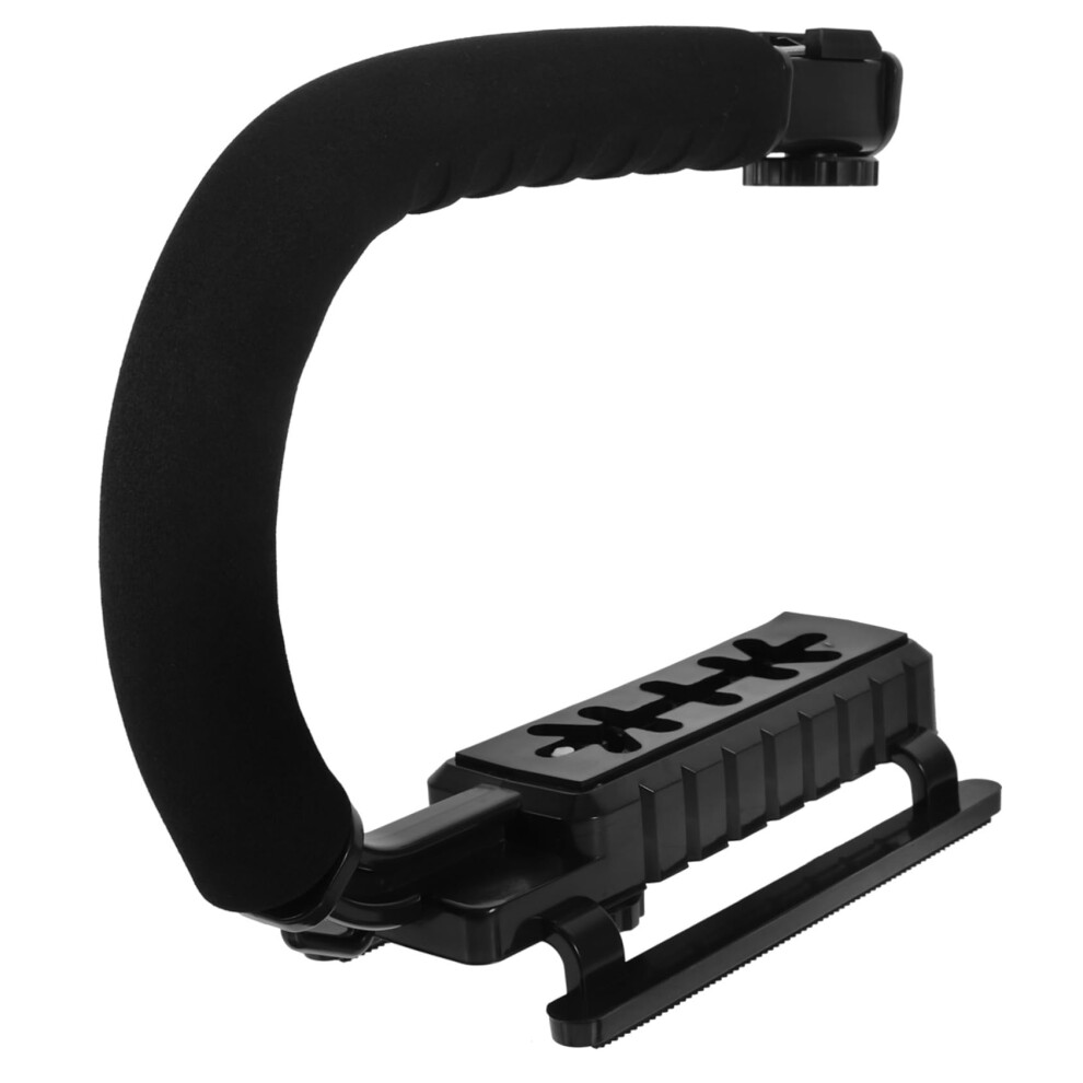 Dslr Camera Stabilizer Handheld Ushaped Ctype Video Rig With Flashlight Mount For Smooth Recording 9330225244127