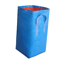 Sports Ball Bag Large Capacity Mesh Storage with Drawstring for Soccer Volleyball Basketball Indoor Outdoor Use, Blue