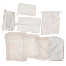 8 Piece Travel Packing Cubes Set Lightweight WaterResistant Luggage Organizer for Suitcase