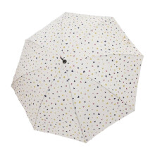 Classic Stick Umbrella with Ergonomic Wooden Handle, Windproof Fiberglass Frame, Quick Manual Open Design