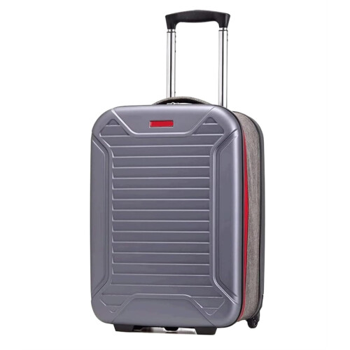 Foldable Carry On Suitcase with Wheels, Lightweight Hard Shell Luggage for Compact Travel Storage