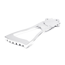 6 String Electric Guitar Trapeze Tailpiece, Durable Metal Archtop Replacement with Vintage Style Upgrade