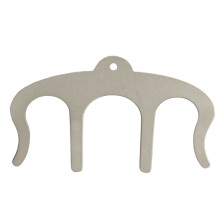 Stainless Steel Music Page Holder Clip for Piano Keyboard Stand, RustResistant Metal with Mirror Polished Finish