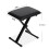 Adjustable Piano Bench with Padded Seat, XStyle Foldable Keyboard Stool, Durable Iron Frame, Black 2